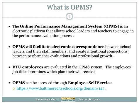 opms timetable|Online Services .